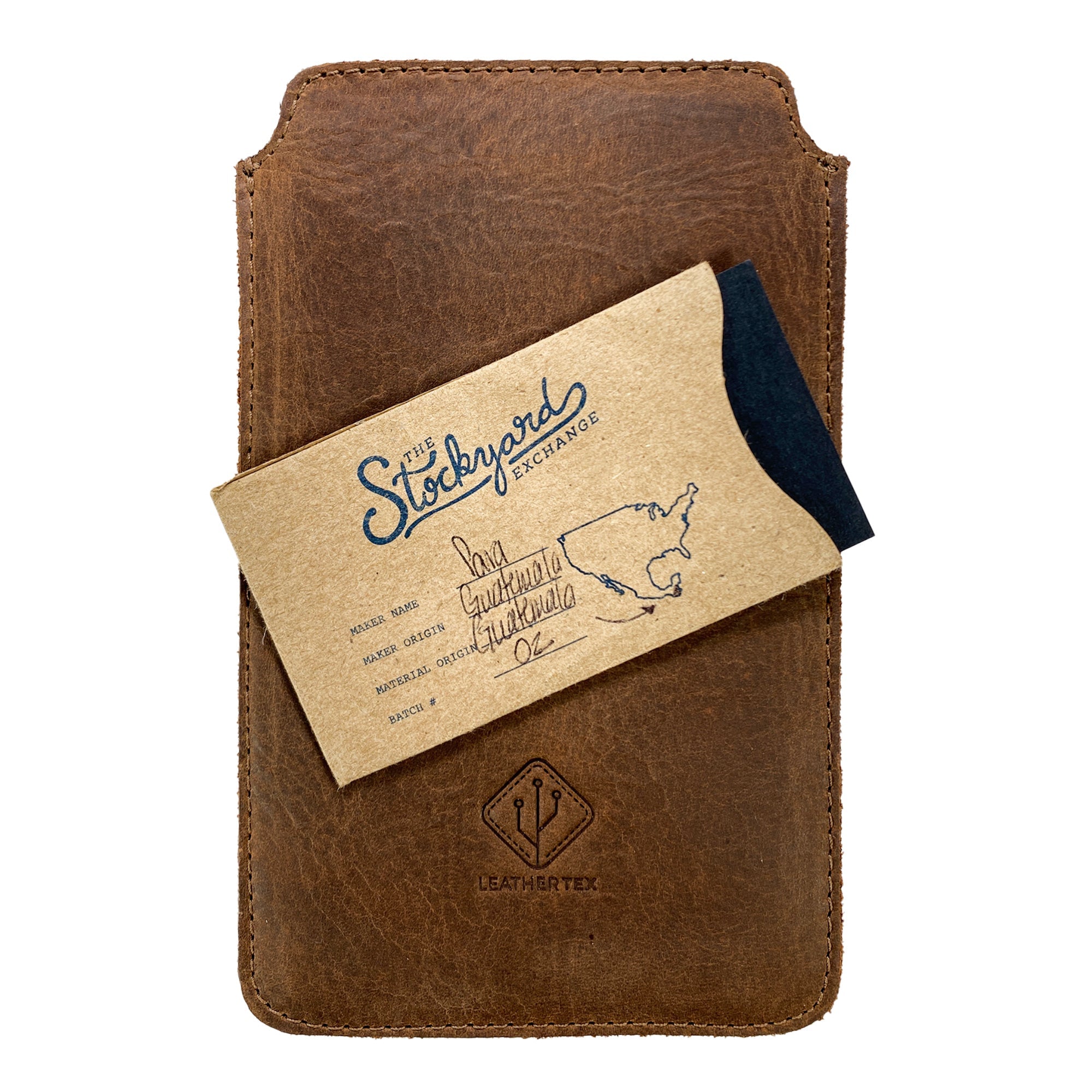 iPhone 13/14 Pro Sleeve - Stockyard X 'The Leather Store'