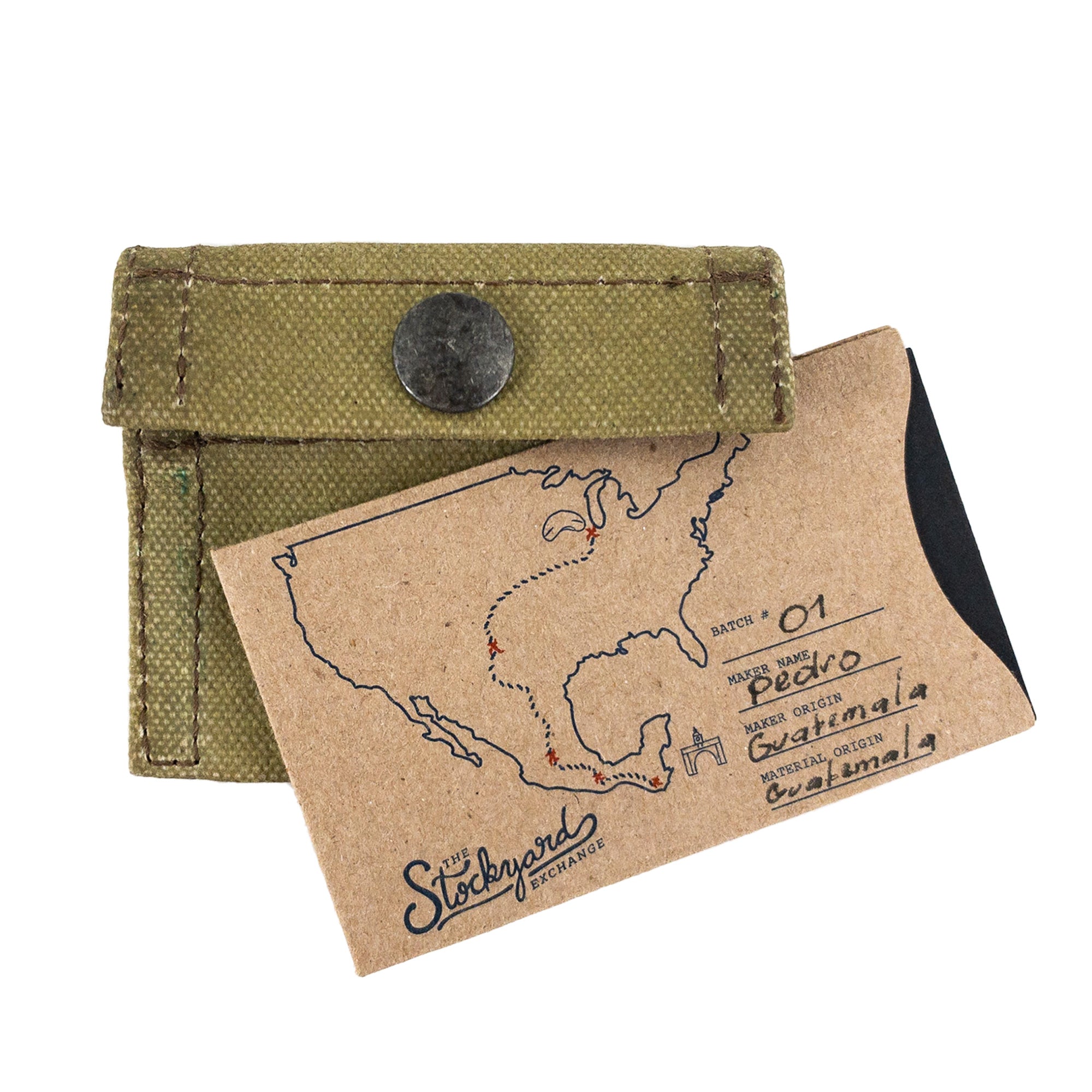 Squared Matches Pouch for Camping - Stockyard X 'The Leather Store'