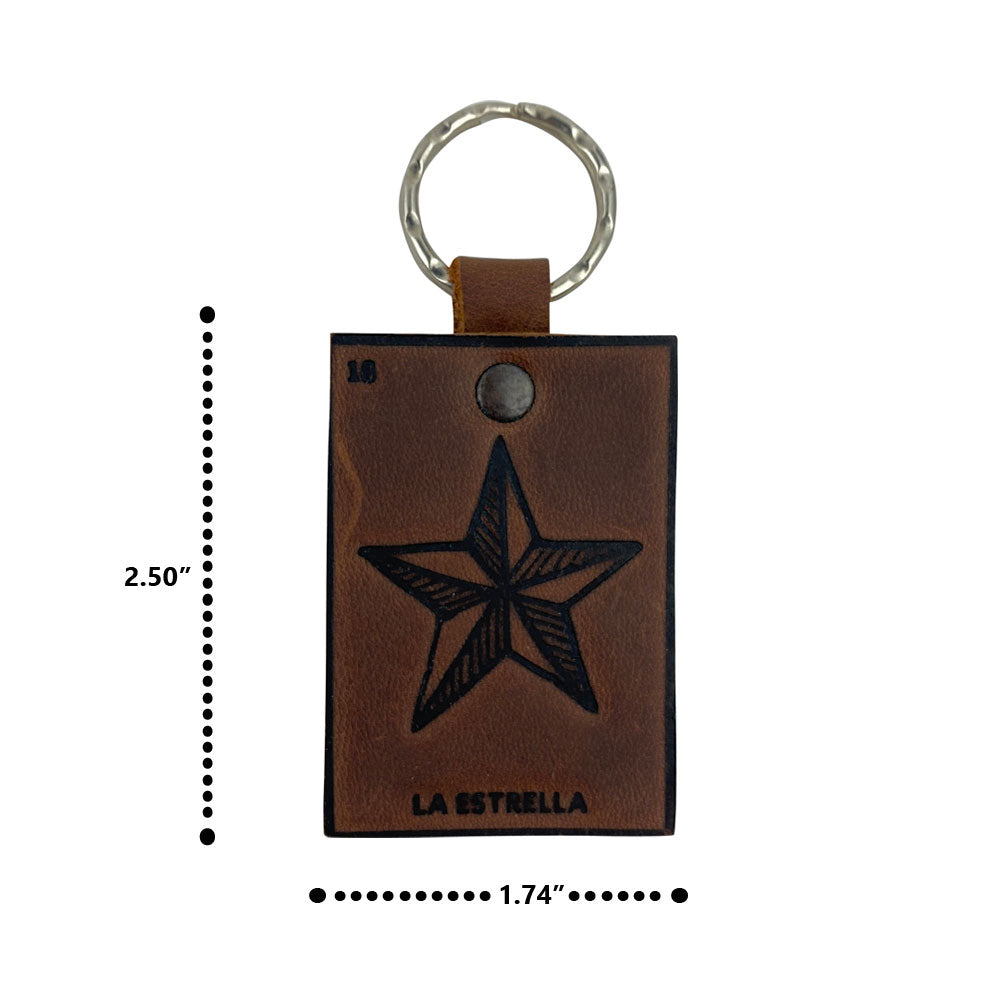 Loteria! Key Chains - Stockyard X 'The Leather Store'