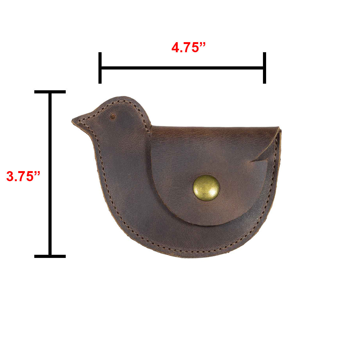 Pigeon Coin Pouch - Stockyard X 'The Leather Store'
