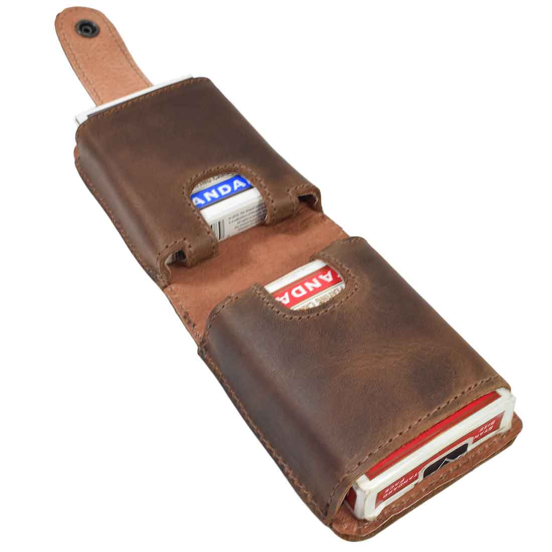 Double Deck Holder - Stockyard X 'The Leather Store'