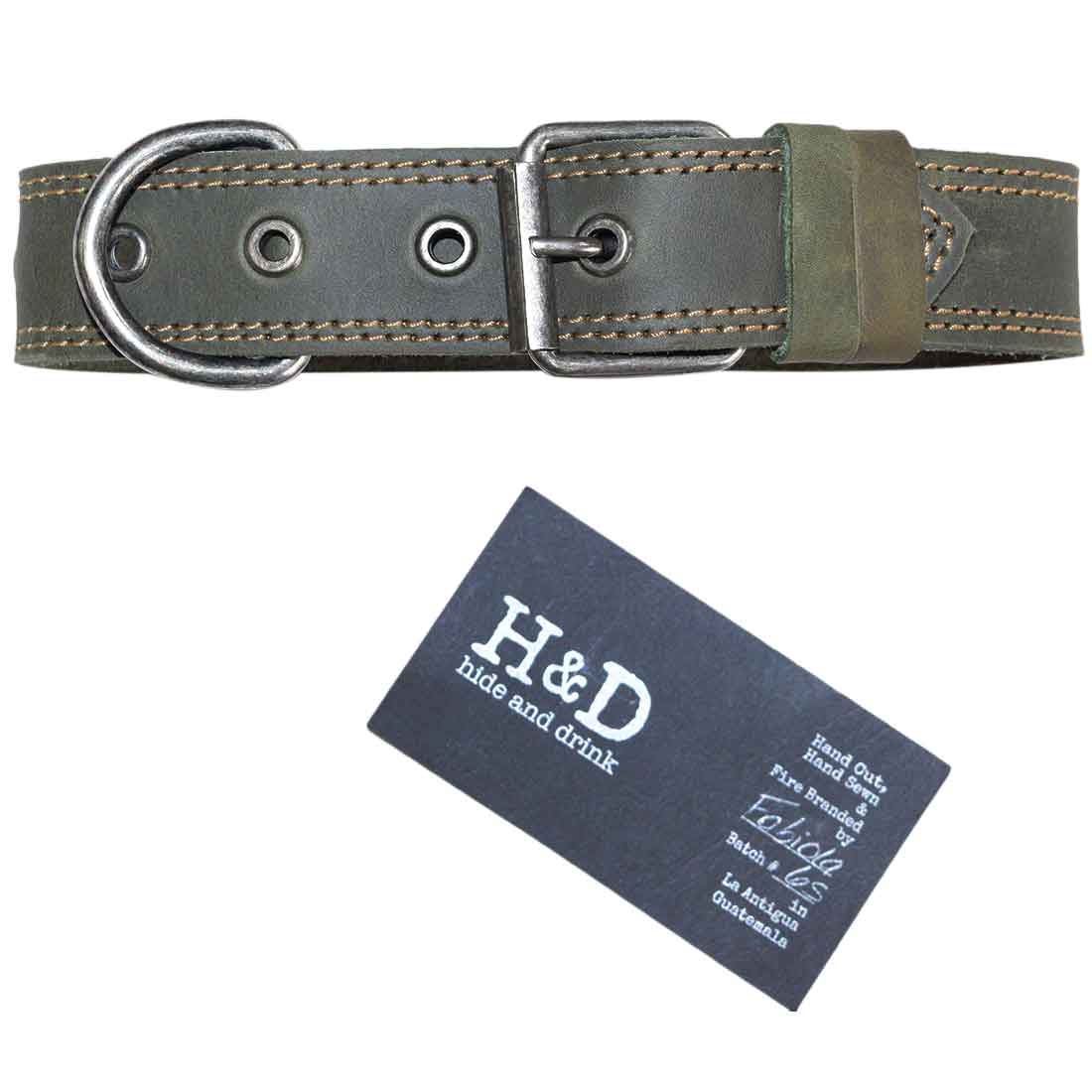 Dog Collar Thick for Small Sized Dogs - Stockyard X 'The Leather Store'