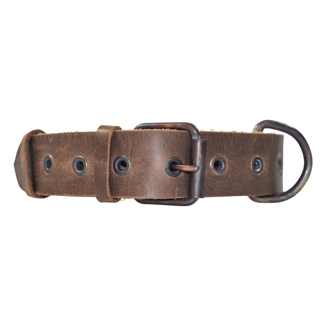Thick Leather Dog Collar - Stockyard X 'The Leather Store'