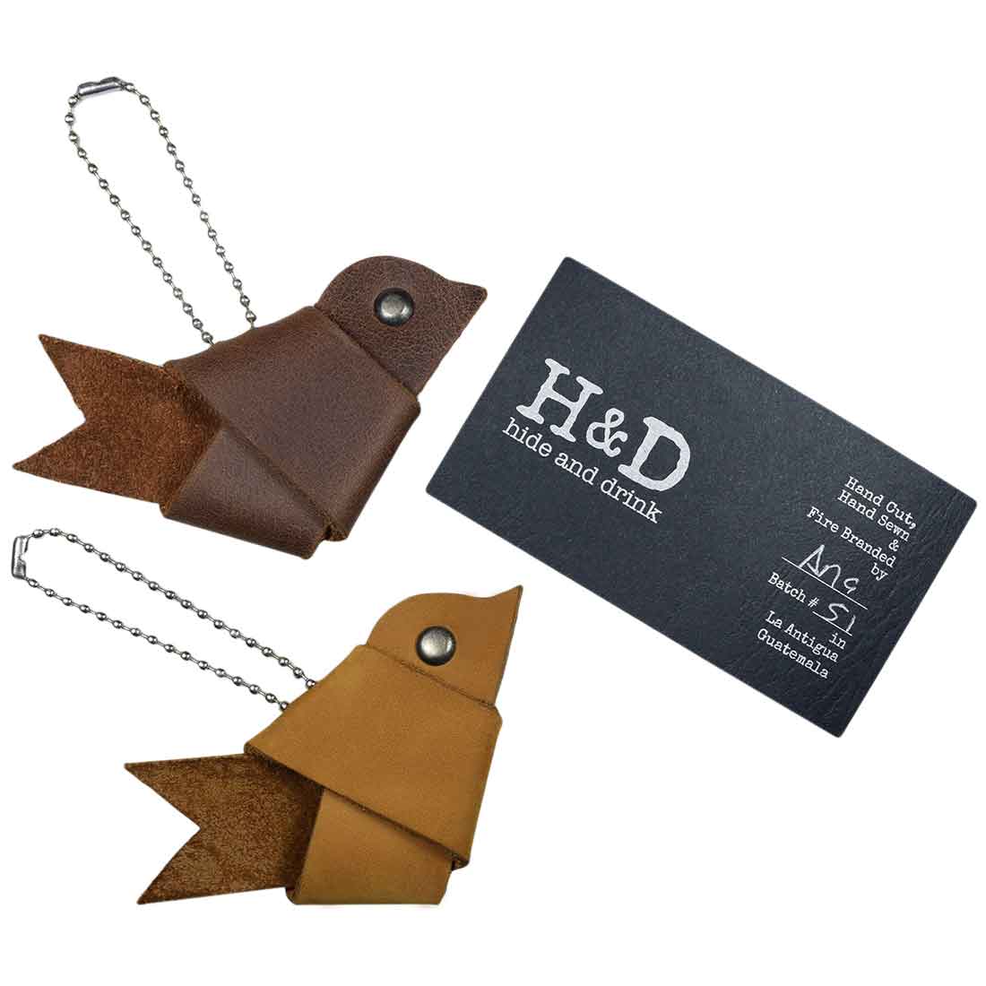 Dove Keychain (2 pack) - Stockyard X 'The Leather Store'