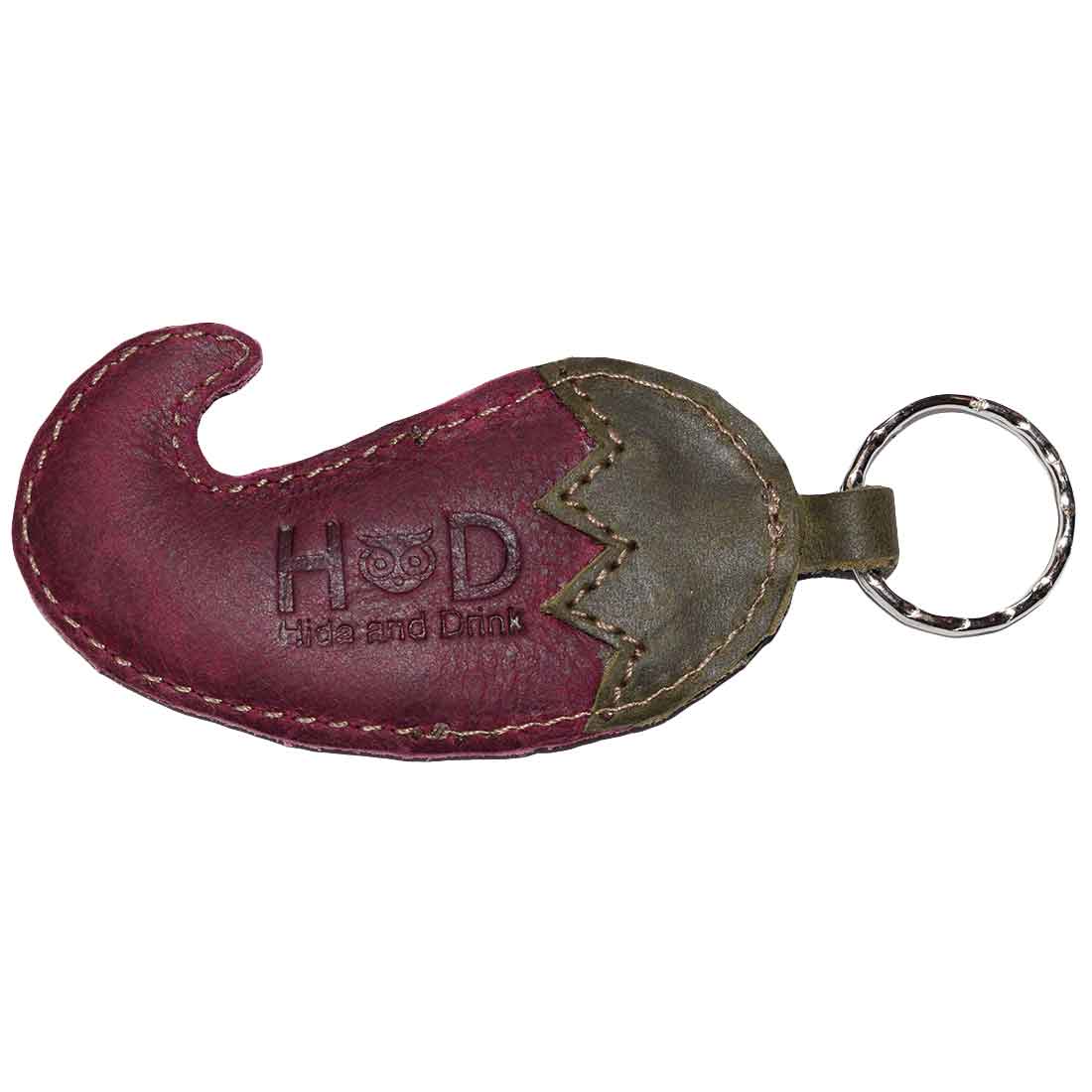 Hot Pepper Keychain - Stockyard X 'The Leather Store'
