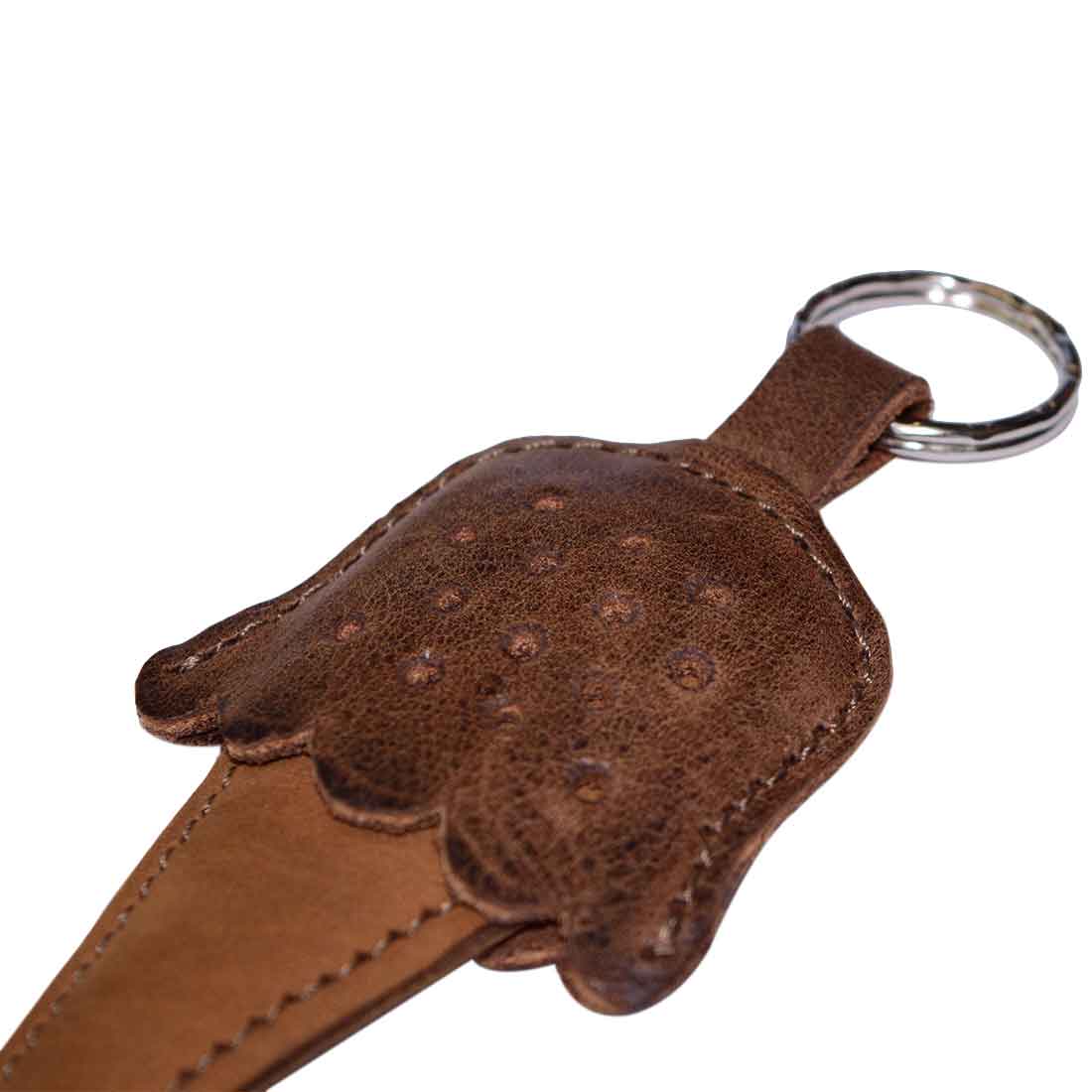 Chocolate Ice Cream Keychain - Stockyard X 'The Leather Store'