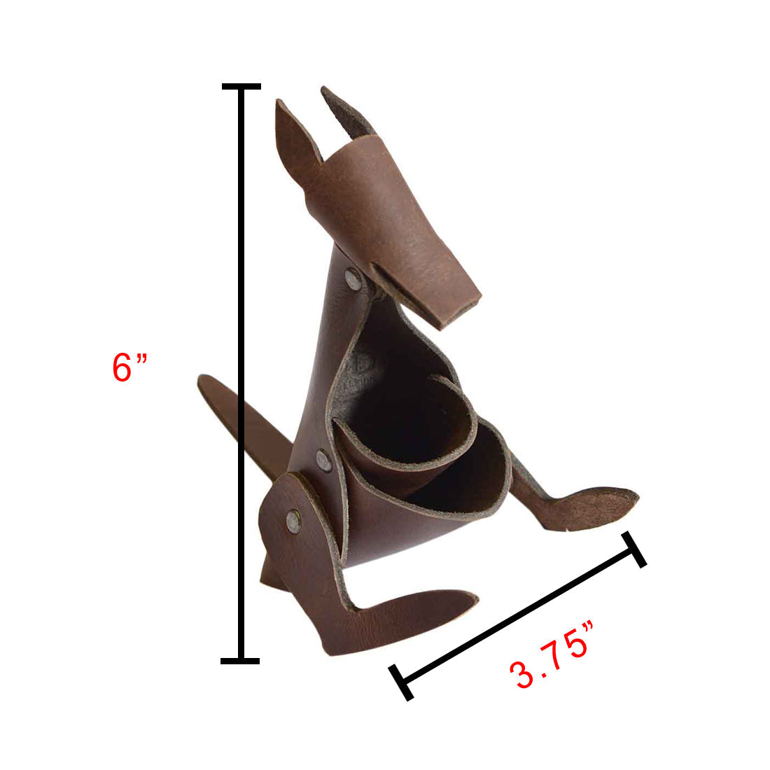 Kangaroo Clip Holder - Stockyard X 'The Leather Store'