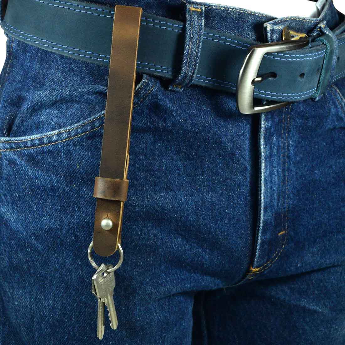 Key Lanyard - Stockyard X 'The Leather Store'