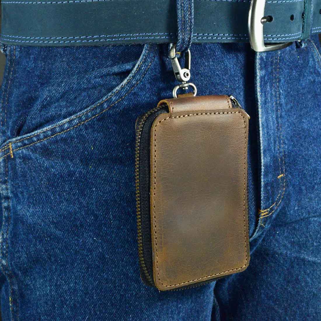 Key Wallet - Stockyard X 'The Leather Store'