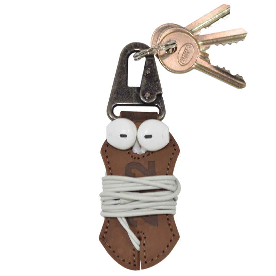 Marathon Runner's 26.2 Keychain Hook - Stockyard X 'The Leather Store'