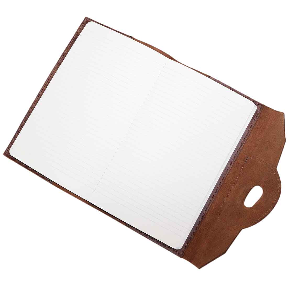 Journal Cover W/Kindle Pouch (5 x 8.25 in. Notebook Not Included) - Stockyard X 'The Leather Store'