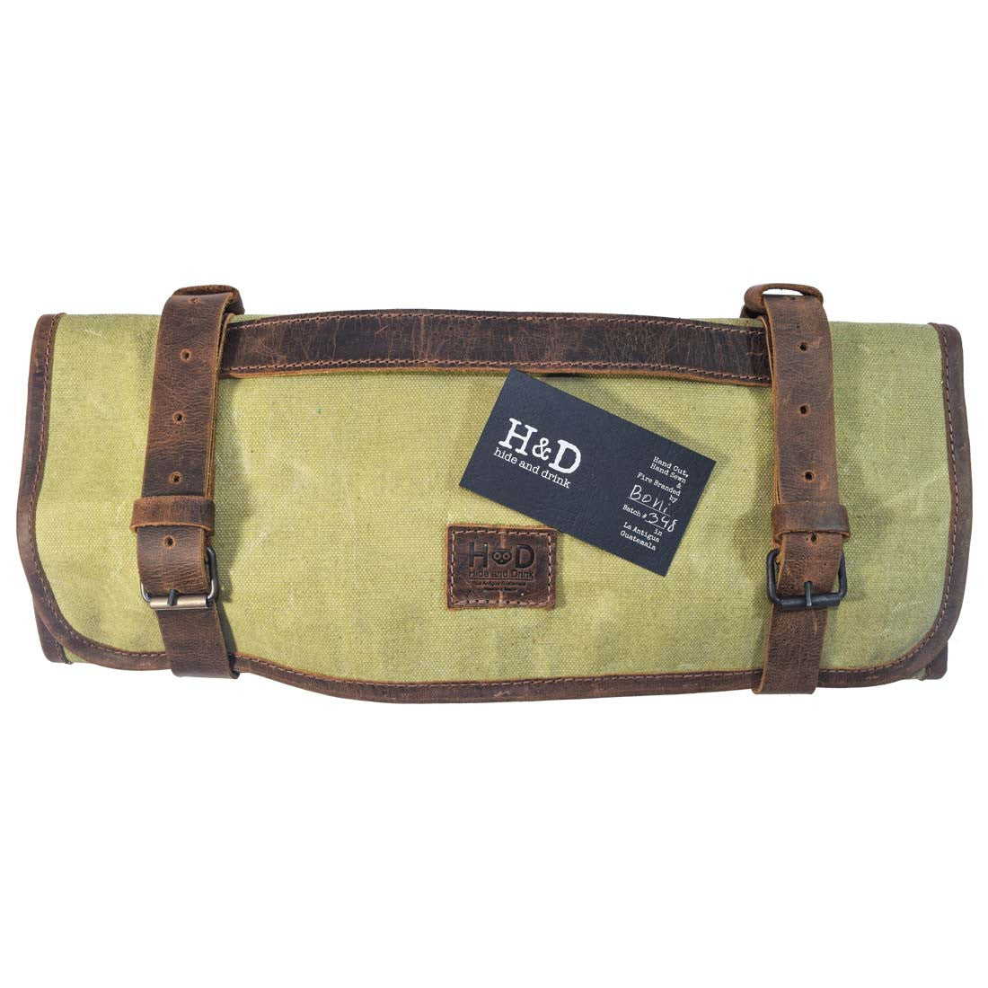Knife Roll (5 Pockets) - Stockyard X 'The Leather Store'