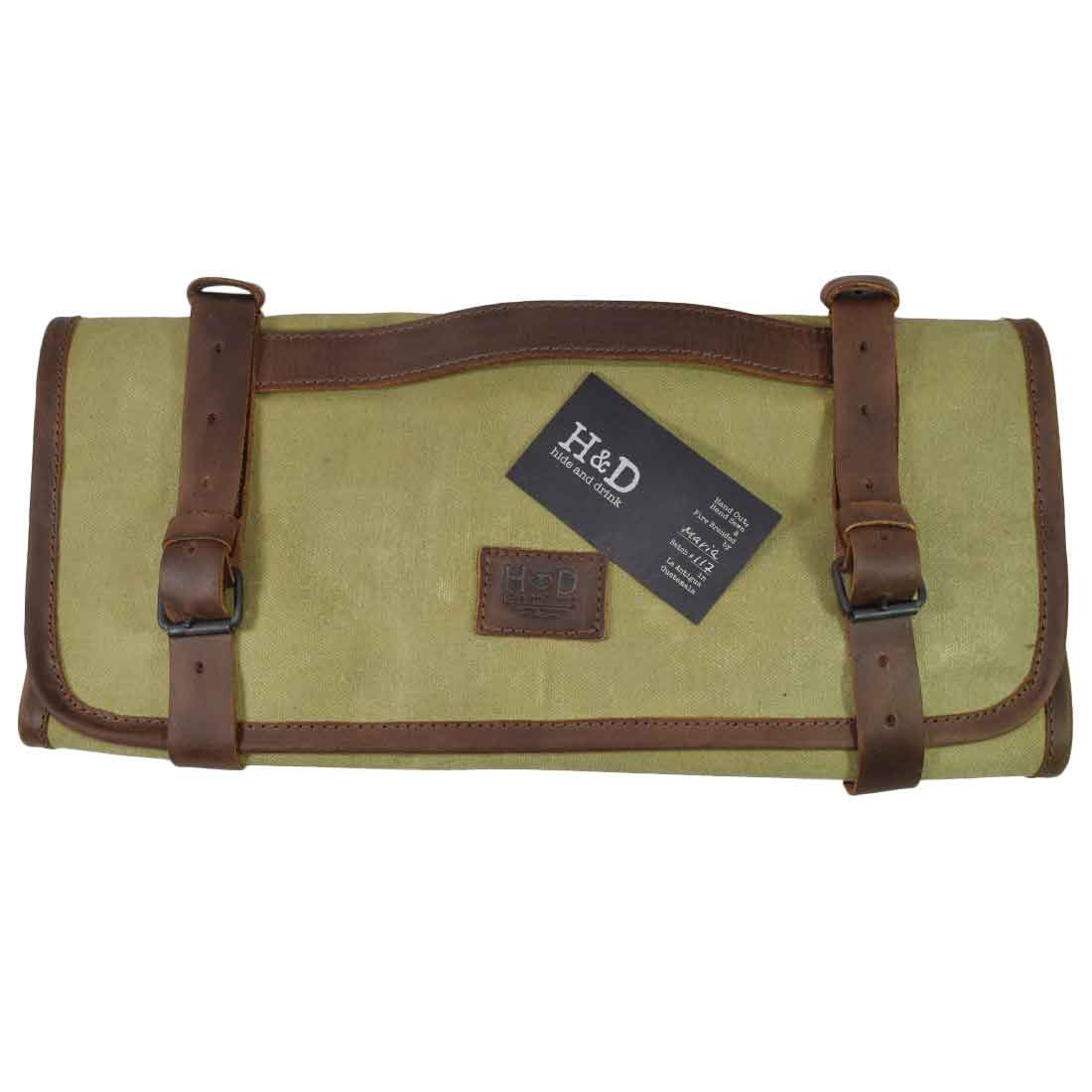 Knife Roll (5 Pockets) - Stockyard X 'The Leather Store'