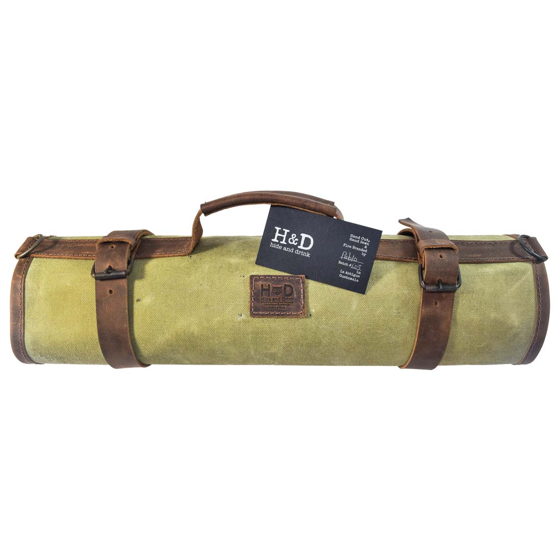 Knife Roll (8 Pockets) - Stockyard X 'The Leather Store'