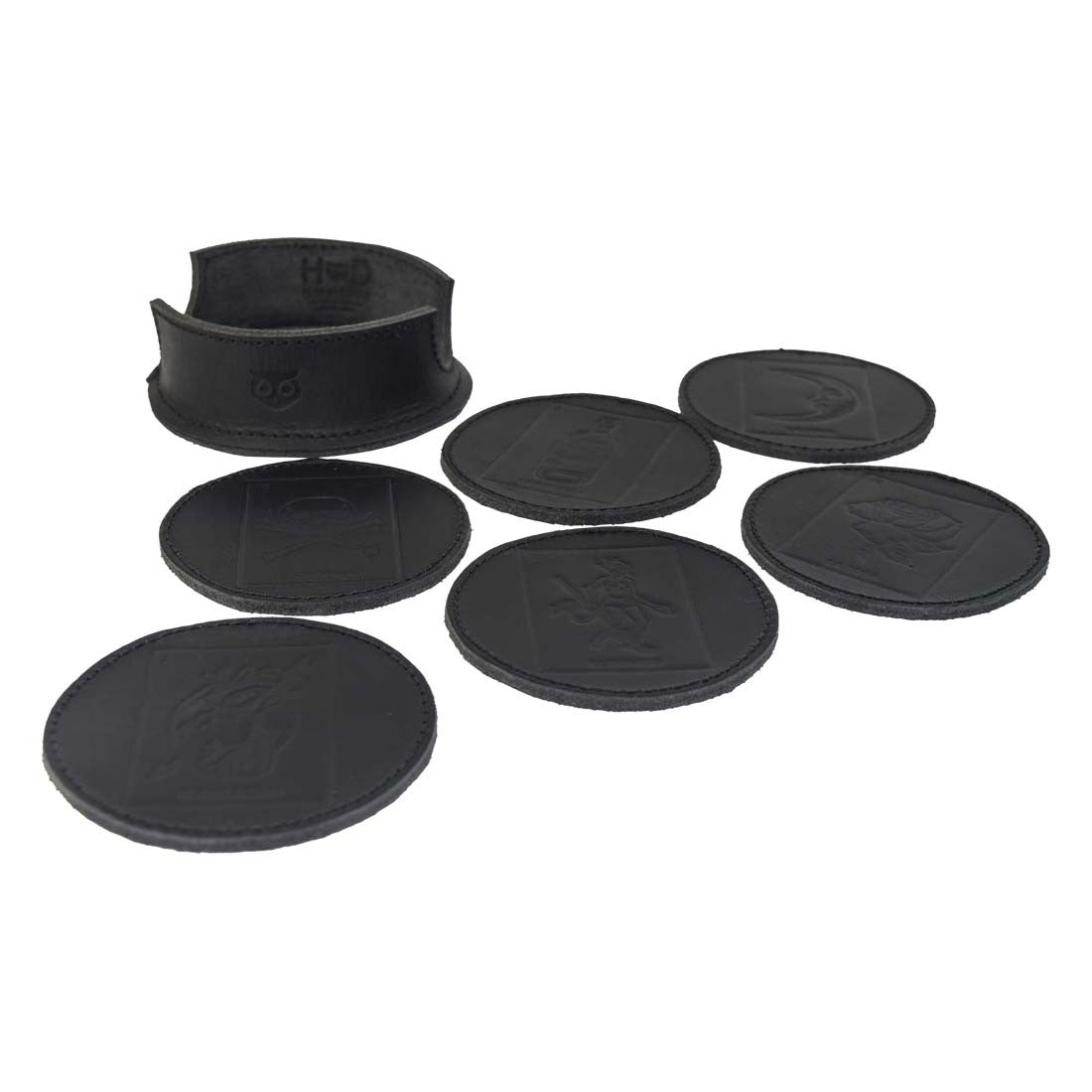Thick Leather Loteria! Coasters (6-Pack) - Stockyard X 'The Leather Store'