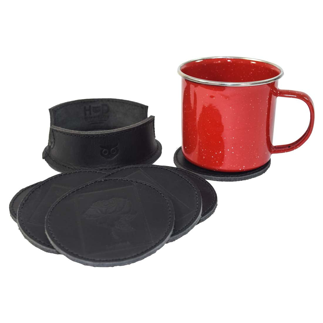 Thick Leather Loteria! Coasters (6-Pack) - Stockyard X 'The Leather Store'