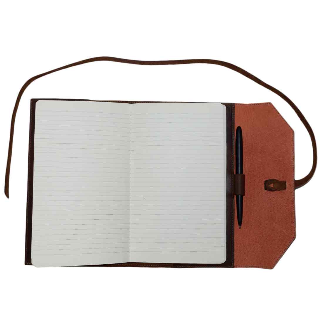 Journal Cover For Moleskine Cahier (5 x 8.25 in.) - Stockyard X 'The Leather Store'