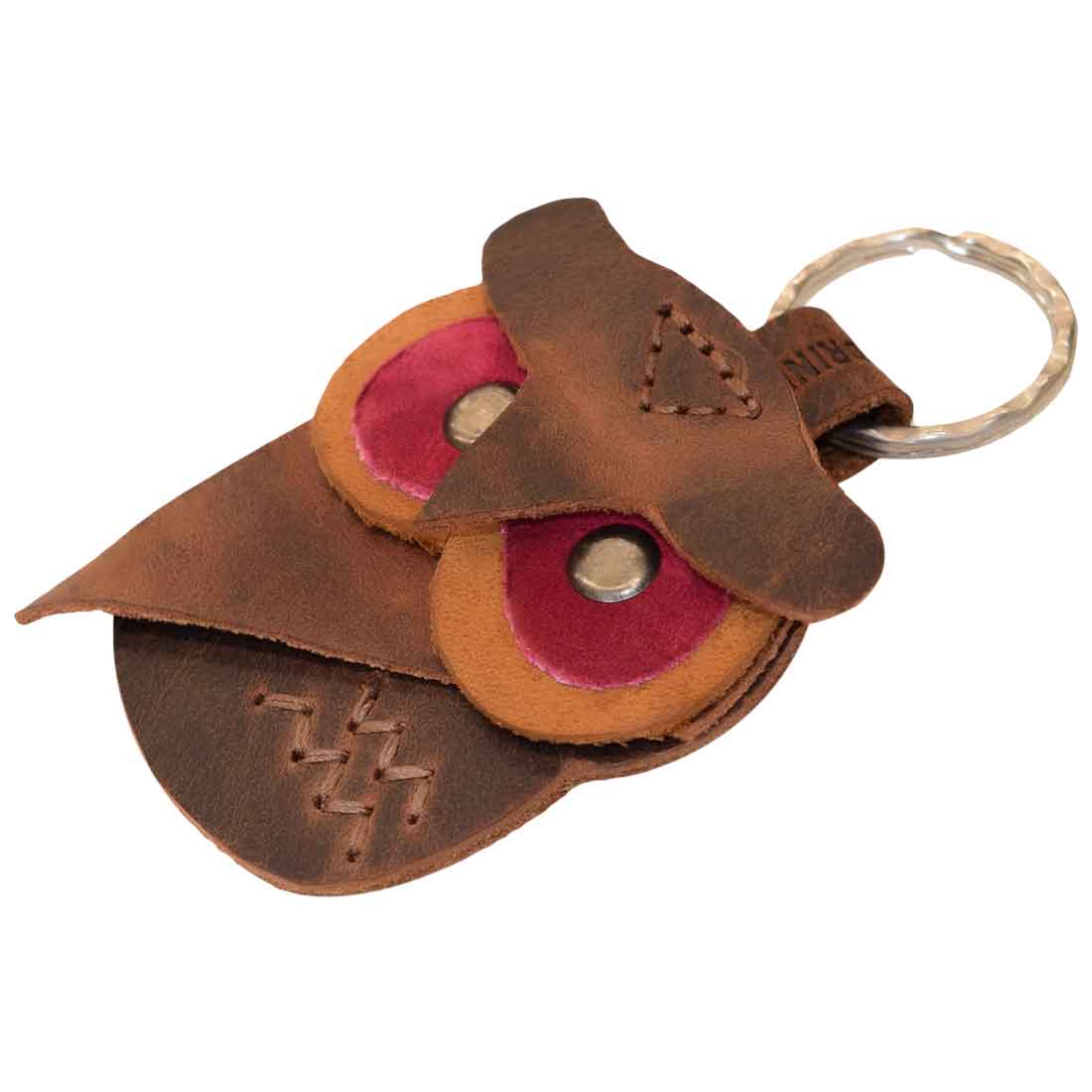 Cute Owl Keychain - Stockyard X 'The Leather Store'