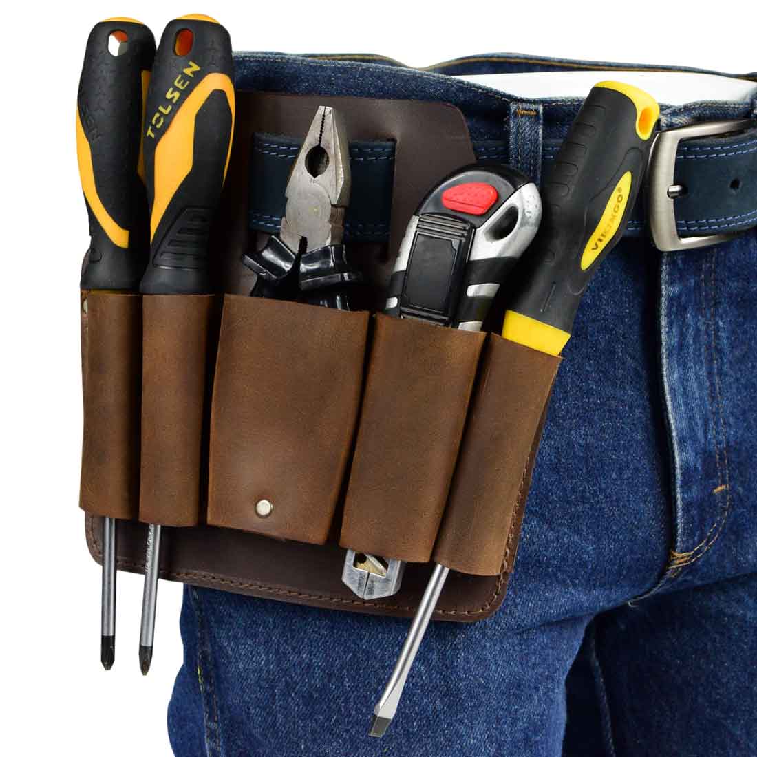 Pliers Belt Organizer - Stockyard X 'The Leather Store'