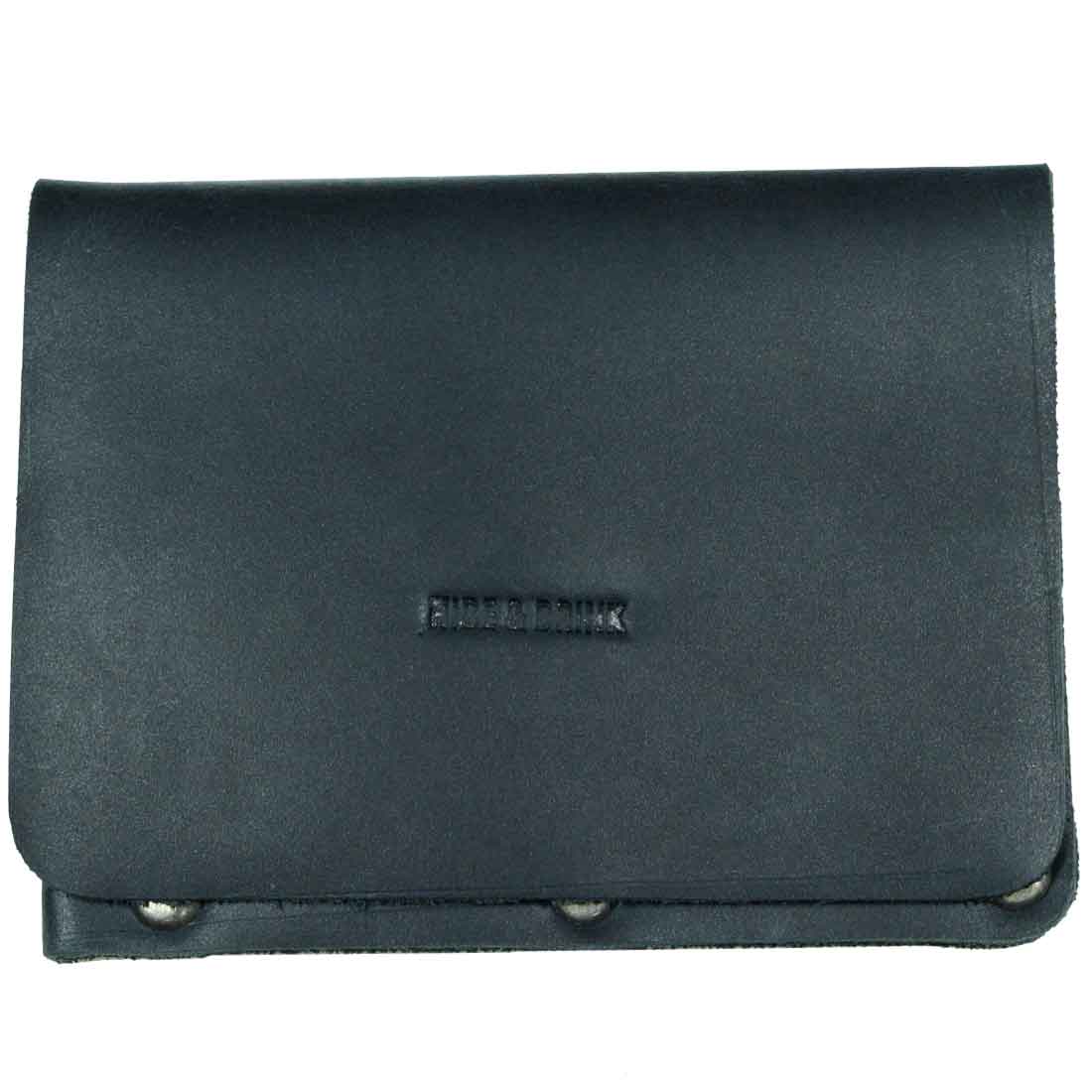 Riveted Rectangle Card Holder - Stockyard X 'The Leather Store'