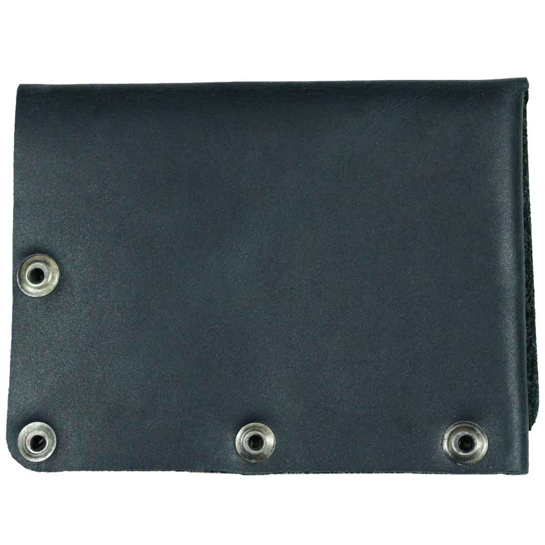 Riveted Rectangle Card Holder - Stockyard X 'The Leather Store'