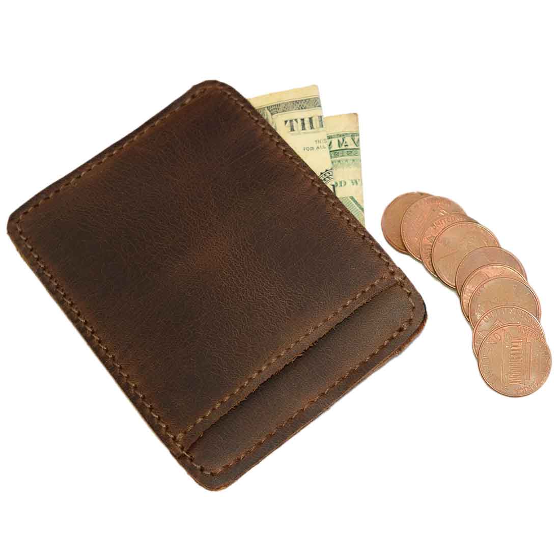 Folded Bills Wallet - Stockyard X 'The Leather Store'
