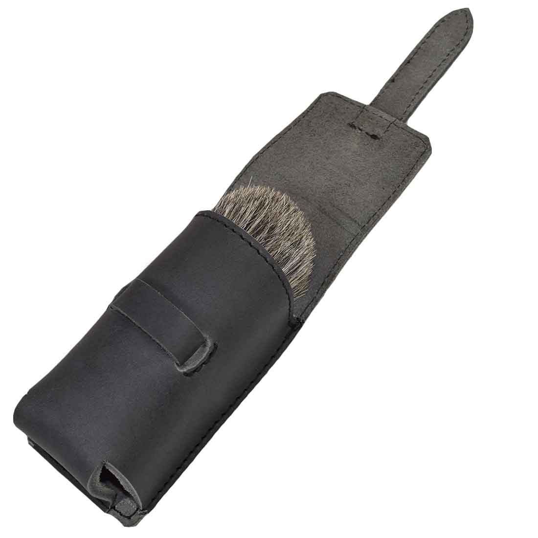 Shaving Brush Case - Stockyard X 'The Leather Store'