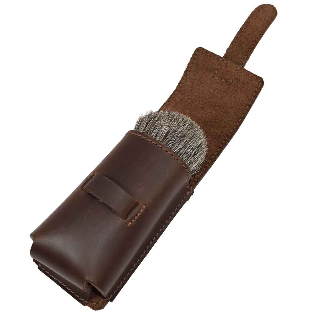 Shaving Brush Case - Stockyard X 'The Leather Store'