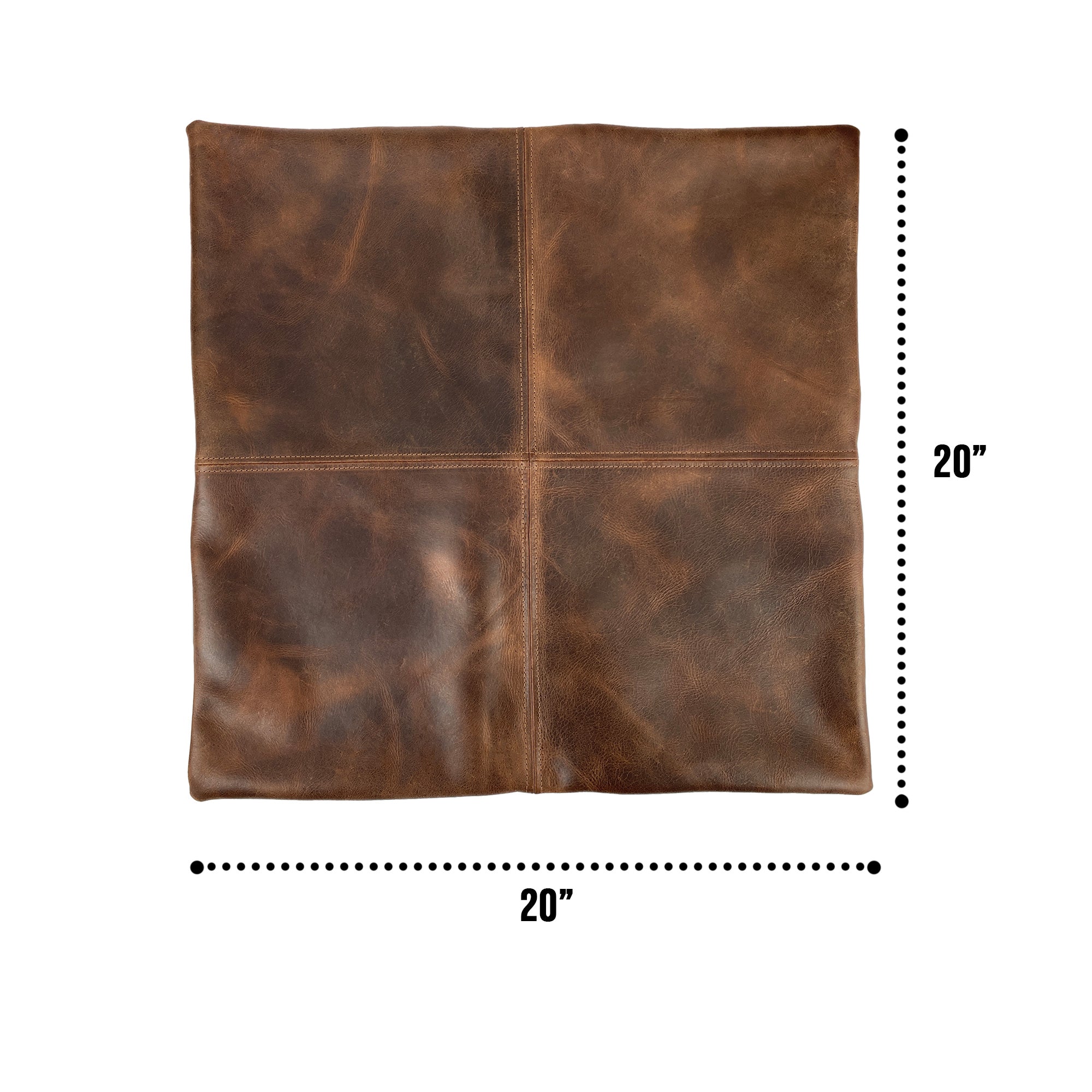 Pillow Cover 20 x 20 Inches - Stockyard X 'The Leather Store'