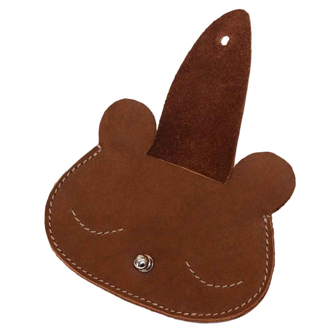 Sleepy Bear Coin Pouch - Stockyard X 'The Leather Store'