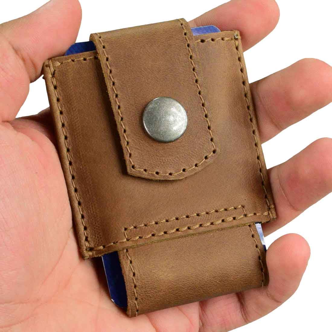 Sliding Card Holder - Stockyard X 'The Leather Store'