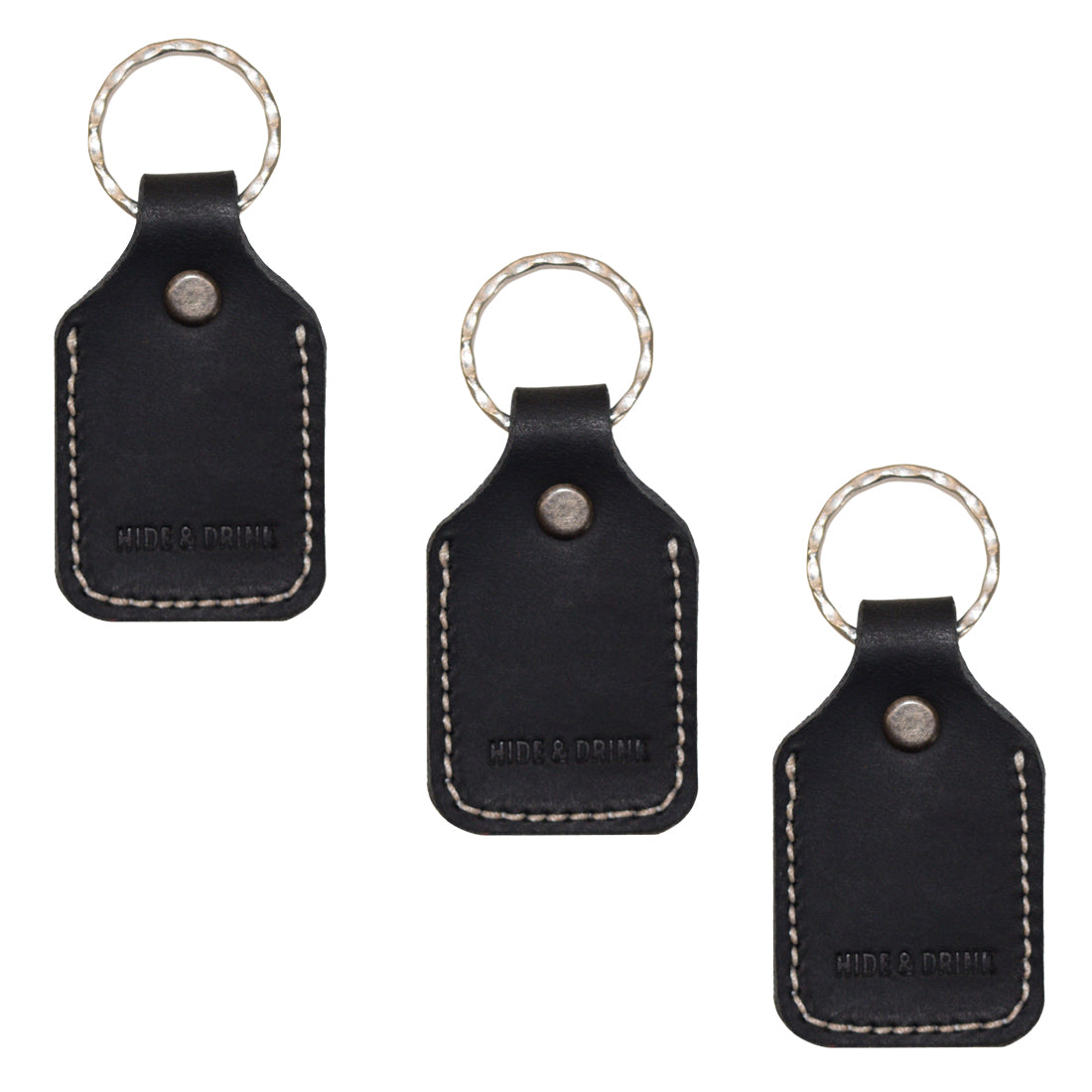Small Simple Keychain (3 Pack) - Stockyard X 'The Leather Store'