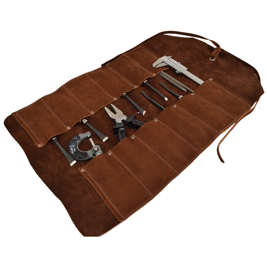 Hide & Drink Tool Roll (12 Pockets): Capturing the organization and elegance of the leather tool pouch ideal for professionals and craft enthusiasts alike. Tool Bag Roll Up, 12 Slot Heavy Duty Tool Roll Bag Organizer, Tool Roll Up Bag, Portable Tool Wrap Roll Bags for Travel, Durable Tool Kit Folding Tool Pouch Roll Up Mechanic Gifts for Men, Full Grain Leather, StockyardX, Small Batch Production, Hand Cut, Hand Sewn, Fire Branded, Artisan, Handmade in La Antigua Guatemala & Oaxaca Mexico.