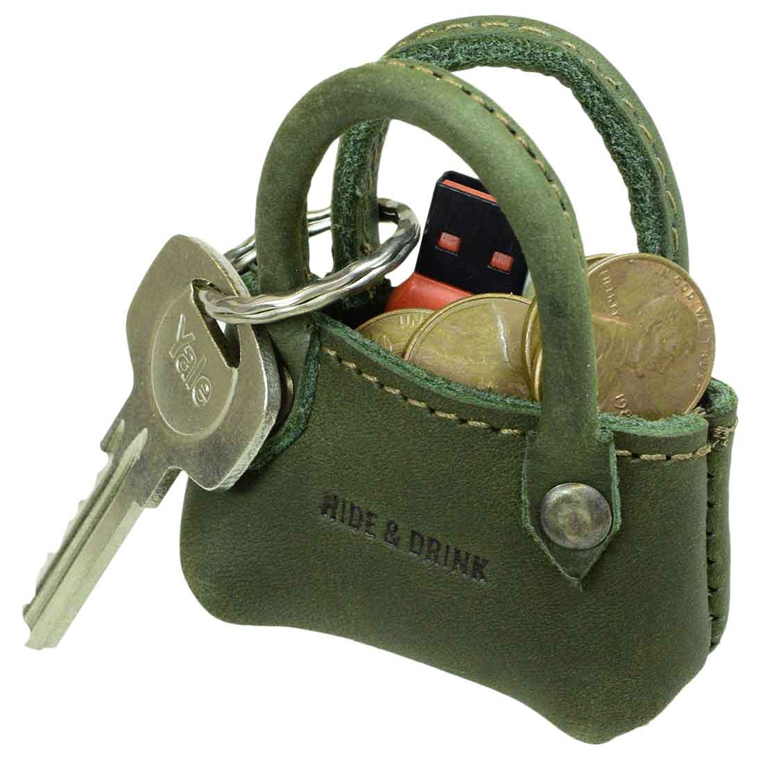 Tiny Lady Bag Keychain - Stockyard X 'The Leather Store'