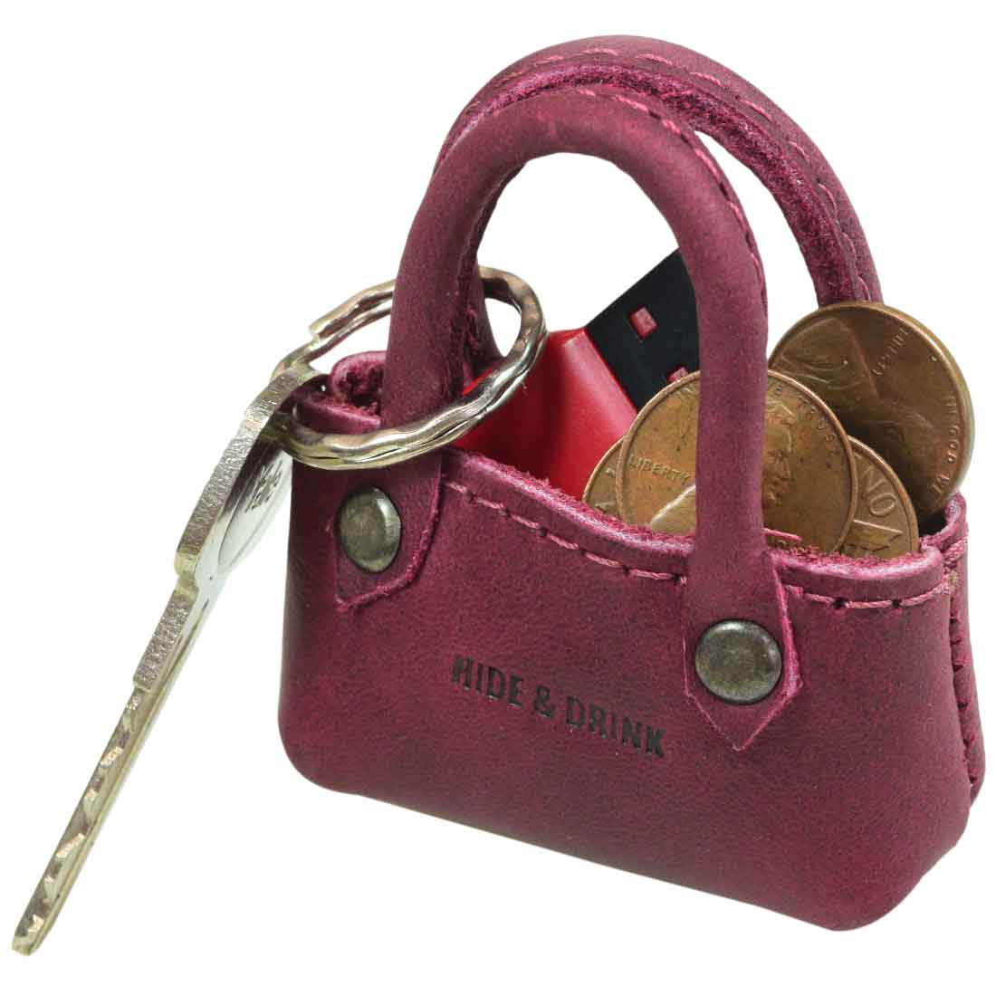 Tiny Lady Bag Keychain - Stockyard X 'The Leather Store'