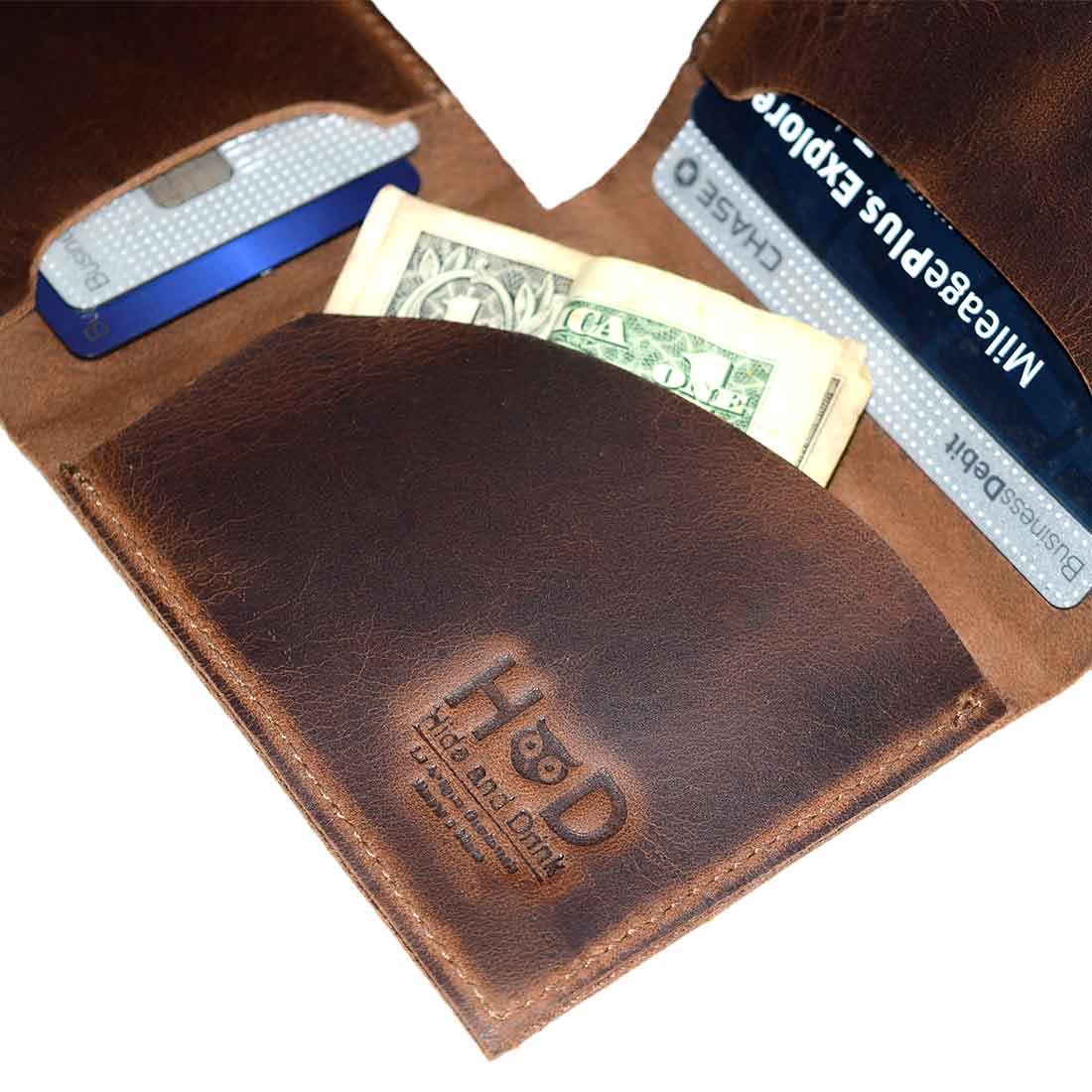 Trifold Wallet - Stockyard X 'The Leather Store'