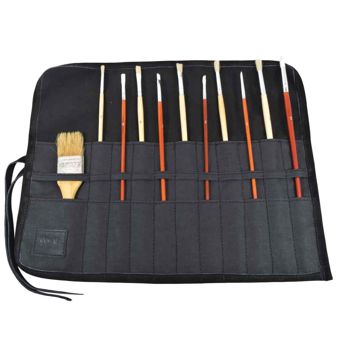 Artist Brush Roll - Stockyard X 'The Leather Store'