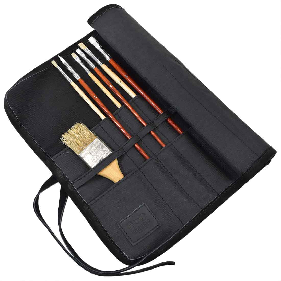 Artist Brush Roll - Stockyard X 'The Leather Store'