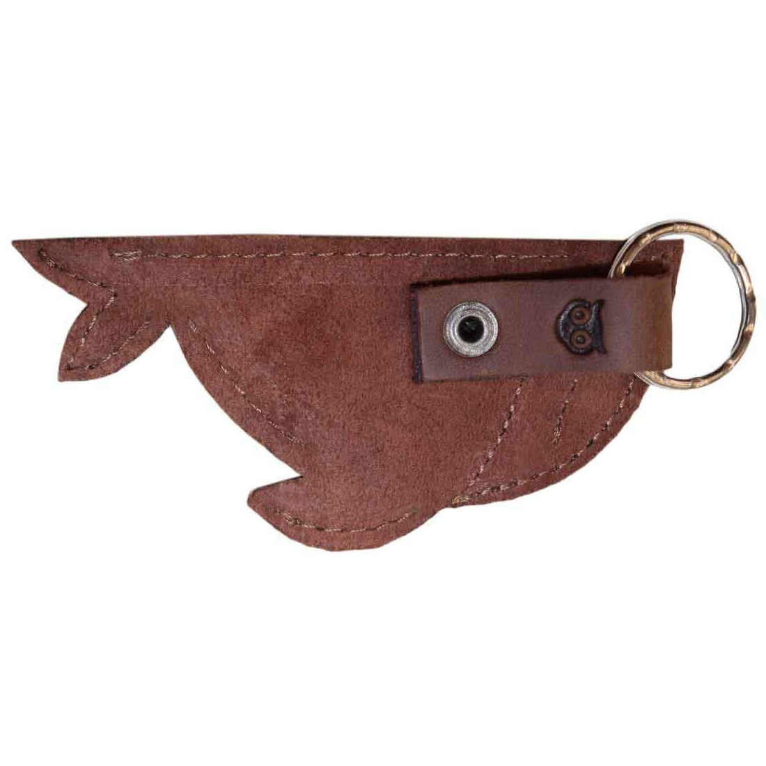 Whale Keychain - Stockyard X 'The Leather Store'