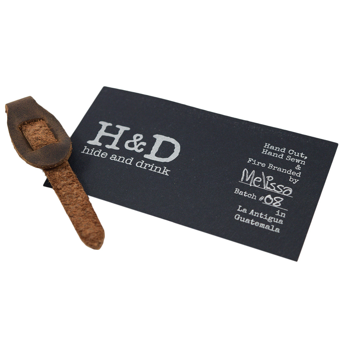 Set of 6 Rustic Zipper Pulls Replacement by Hide & Drink, crafted from quality full grain leather. Perfect for use on backpacks, jackets, wallets, luggage, and bags. Each zipper pull is handmade, hand cut, and fire branded, representing small batch artisan production from La Antigua Guatemala & Oaxaca Mexico.